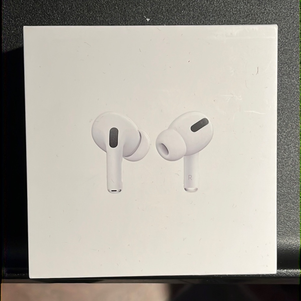 Apple AirPods Pro wireless charging case White BOX ONLY